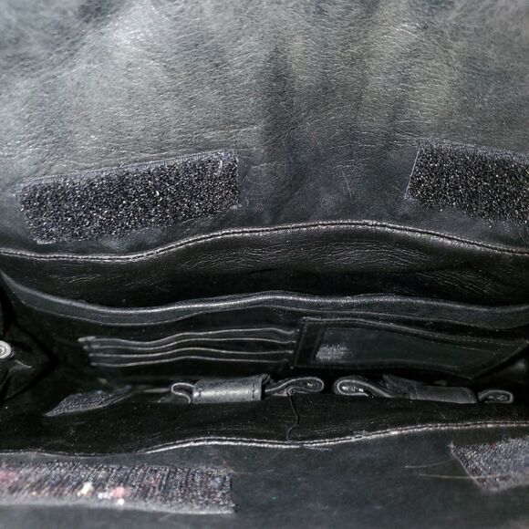 Perlina Black Leather Backpack - Picture 4 of 7